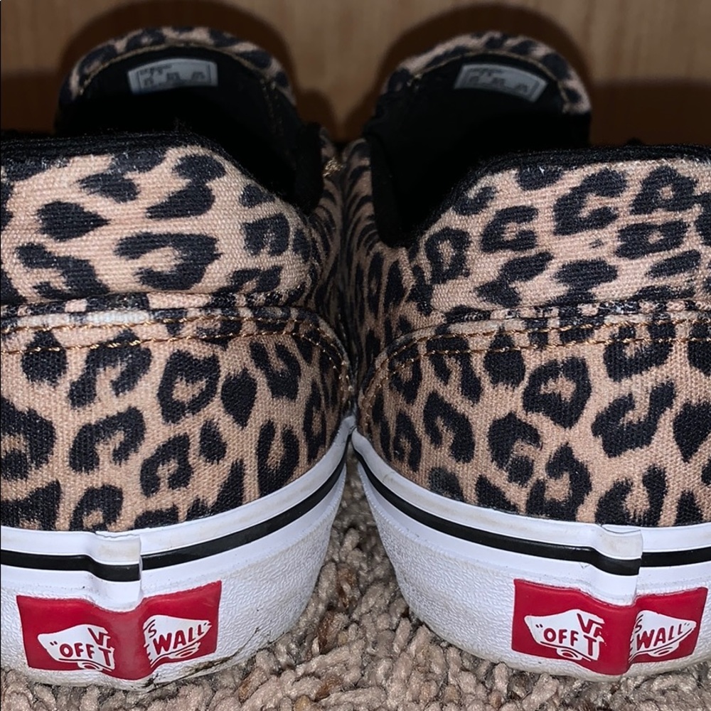 Cheetah Vans Women’s 7.5 🐆🤍